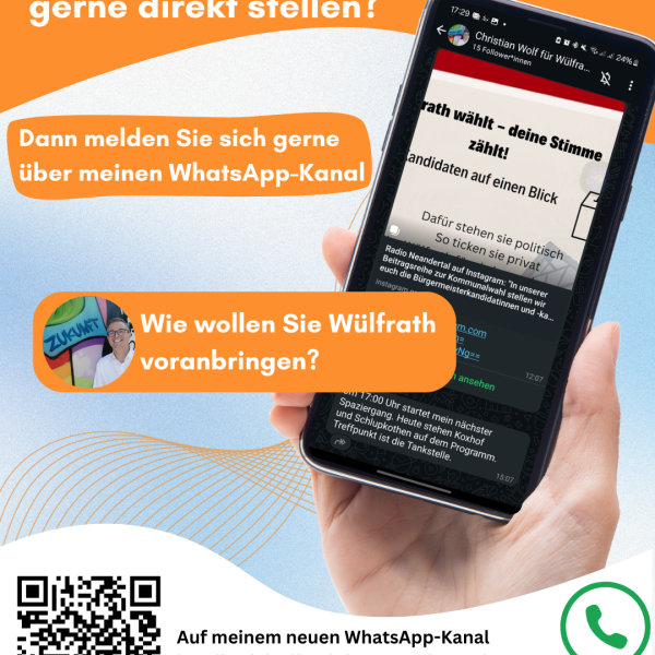 Direkter Kontakt über WhatsApp
